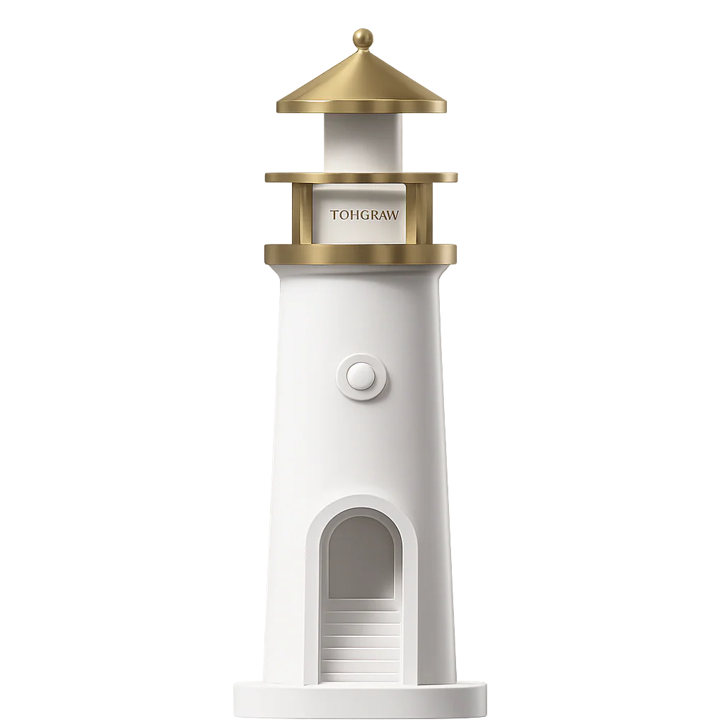 Lighthouse Projector Lamp – Moonlight Projection Night Lamp