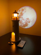 Lighthouse Projector Lamp – Moonlight Projection Night Lamp