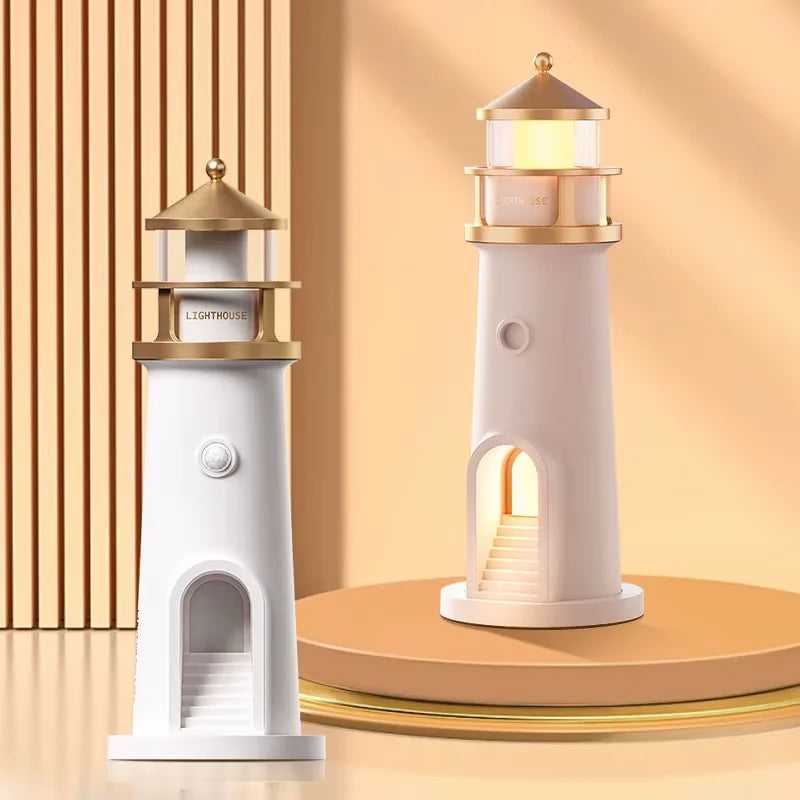 Lighthouse Projector Lamp – Moonlight Projection Night Lamp