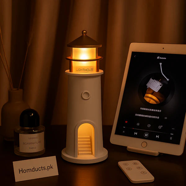 Lighthouse Projector Lamp – Moonlight Projection Night Lamp