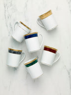 Noritake Majestic Green Porcelain Mug with Gift Box – Luxury Gold Edition