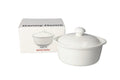 White Ceramic Sugar Pot | Elegant Storage Jar