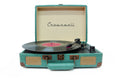 Crownwell Turntable Suitcase CR Series - Retro Blue