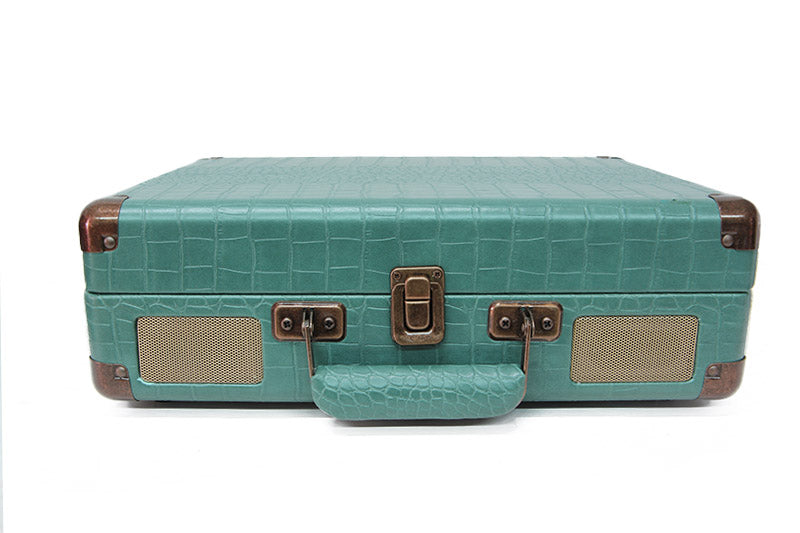 Crownwell Turntable Suitcase CR Series - Retro Blue