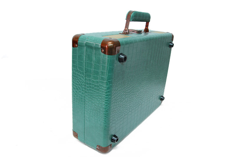 Crownwell Turntable Suitcase CR Series - Retro Blue