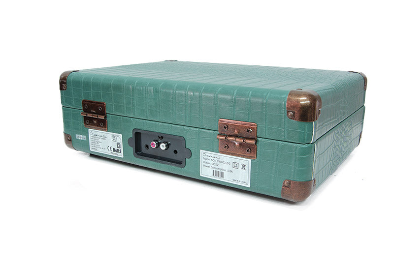 Crownwell Turntable Suitcase CR Series - Retro Blue