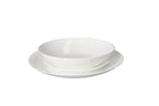 White Opal Glass Dinnerware Set 18 Pcs | Elegant Tableware Set