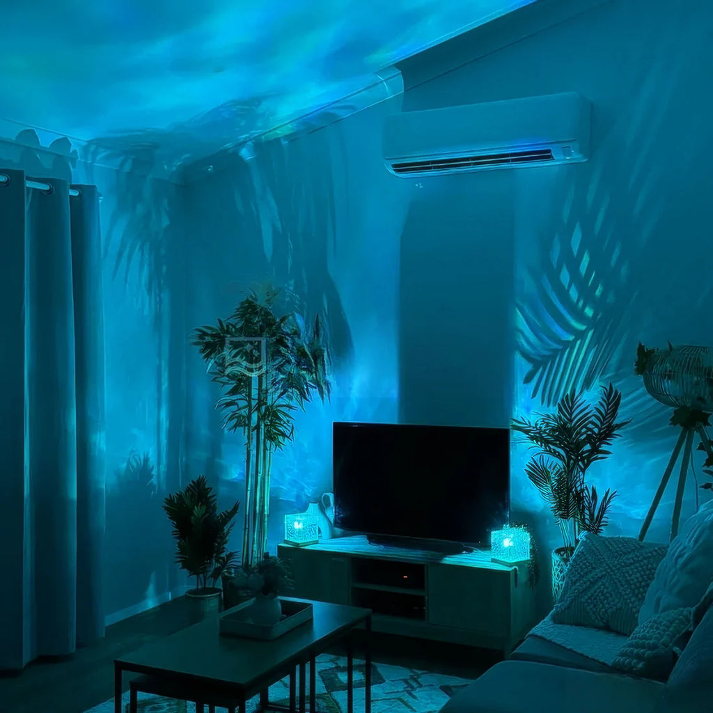 Luxela LED Stress Lamp – Ambient Mood Light for Relaxation & Peaceful Sleep