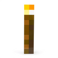 MineCraft Torch LED Lamp & Wall Light Up