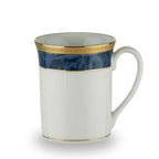 Noritake Majestic Blue Porcelain Mug with Gift Box – Luxury Gold Edition