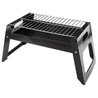 Portable and Foldable Charcoal BBQ Grill -Black