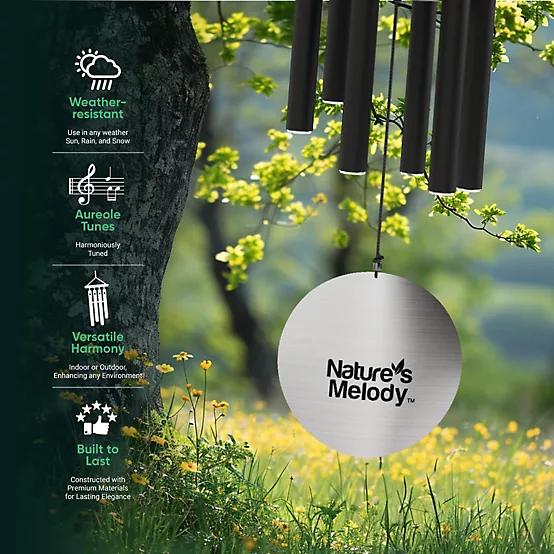 Nature’s Melody Aureole Tunes Wind Chimes - Medium 28 inches